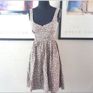 Atmosphere Vintage Animal Print Dress